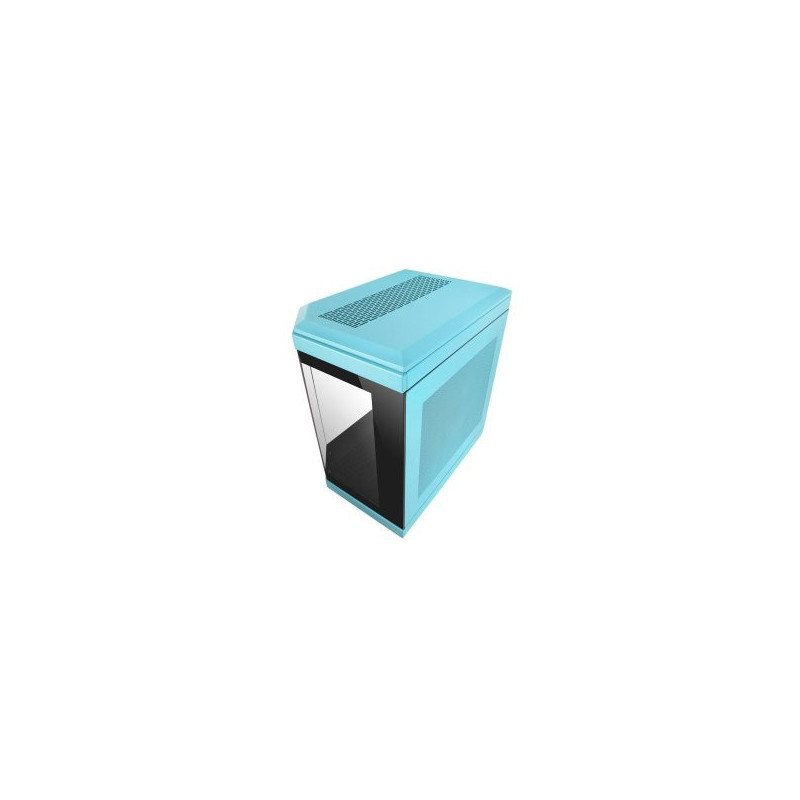 Caja Atx Semitorre Gaming Mars Gaming Mc3t Color Azul Vista