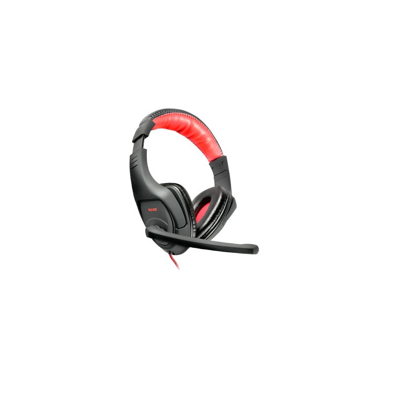 HEADSET MARS GAMING MH1 JACK 3.5mm MICROFONO ABATIBLE 40MM NEODYMIUM ULTRA-BASS REDUCCION DE RUIDOS CONTROL DE VOLUMEN